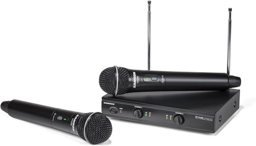 Samson stage 200 vhf sistema - stage,