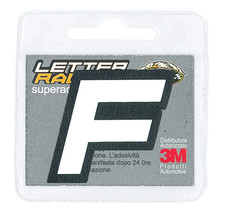 Lettera Adesiva "F" Colore