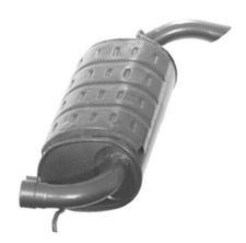 120 cv Silenziatore posteriore