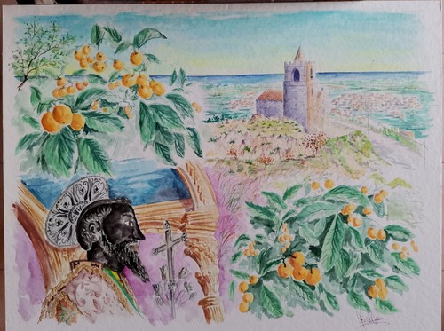 Rizzo acquerello quadro - rizzo,