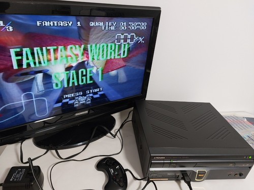 Sega megadrive laseractive - sega,