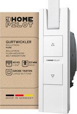 Home Pilot - Avvolgitore a Incasso per Tapparelle Pure. Installazione Rapida | P