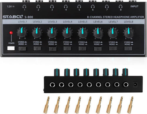 Amplificatore per cuffie - cuffie, 8