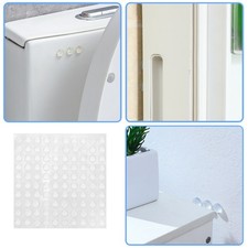  100 pezzi adesivi per paraurti per cassetti, adesivi per tende per ipovedenti,