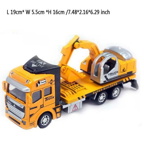 Escavatore lega camion dei - escavatore, in