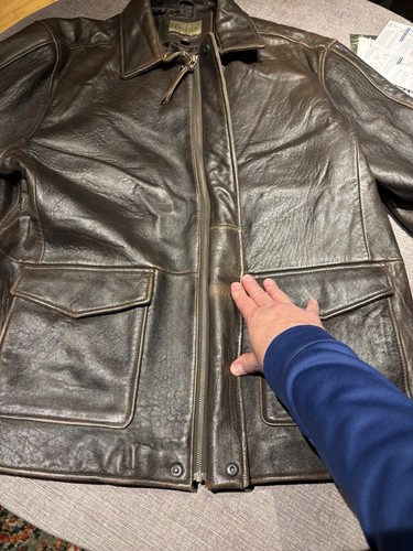 Cabelas leather giubbotto - cabelas,
