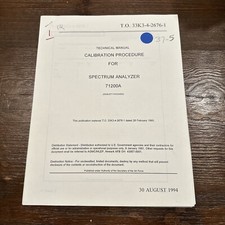 HP 71200A Analizzatore di