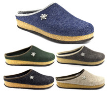 Zeffirino U1 Ciabatte Pantofole Tirolesi Calde Feltro Lana Cotta Uomo Invernali