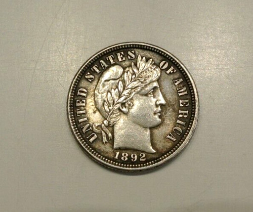 One dime 1892 - dime,