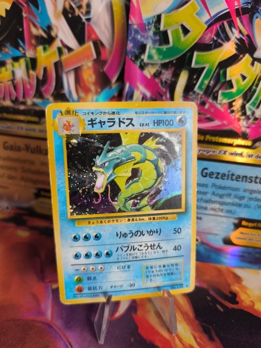 Carta pokemon card gyarados - pokemon,