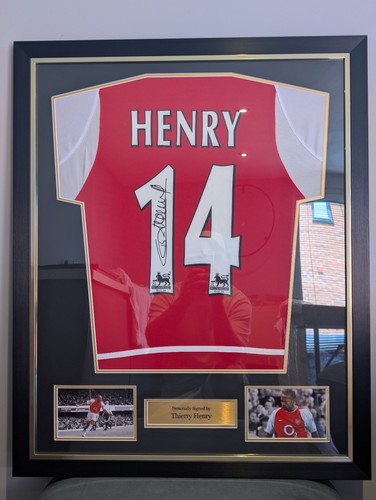 Maglia thierry henry - thierry, firmata