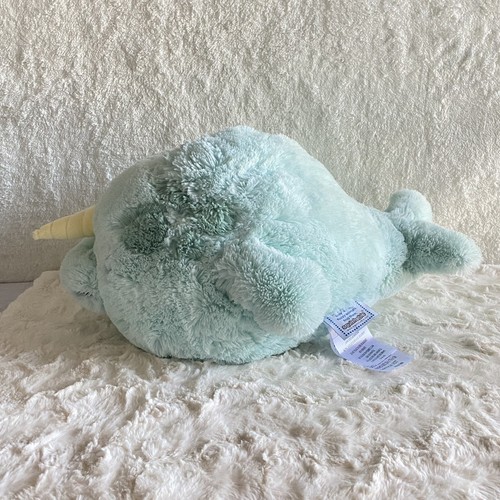 Peluche narvalo squishable - narvalo, 27"