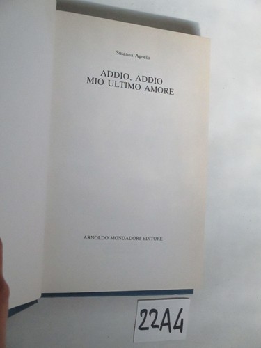 Agnelli addio mio - addio,,