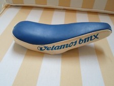 Sella banana bici BMX Velamos vintage NOS fatta a mano in vinile mod.1980