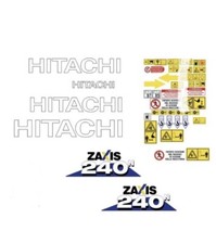 Hitachi ZX240N-6 decalcomanie