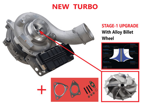 Turbocharger new upgrade - new,