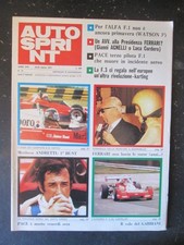 AUTOSPRINT 12 1977 ANDRETTI HUNT ENZO FERRARI ALA ROMEO F1 [TR2B]