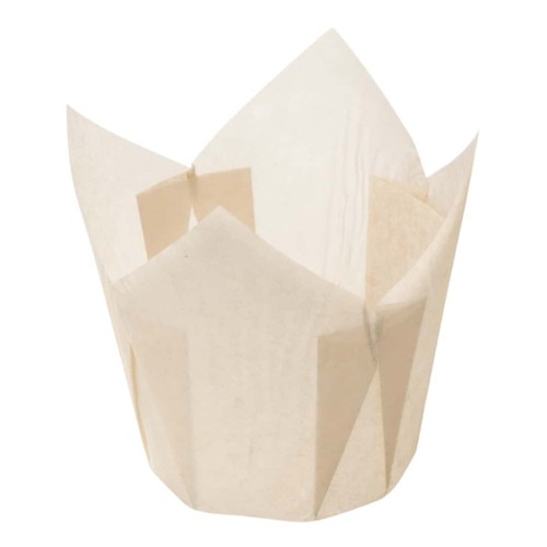Pirottino muffin tulip ecru - muffin, in