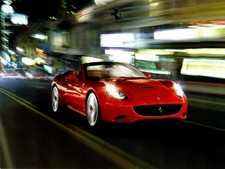 FERRARI CARTONCINO AUGURI 2008 FIRMA ORIGINALE DI ANTONELLO COLETTA + 4 ALTRE