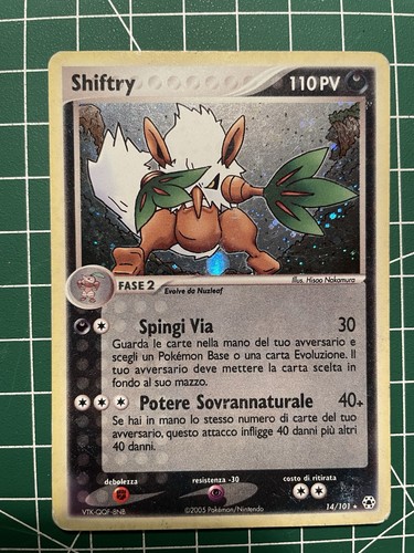 Pokemon card shiftry holo - card,
