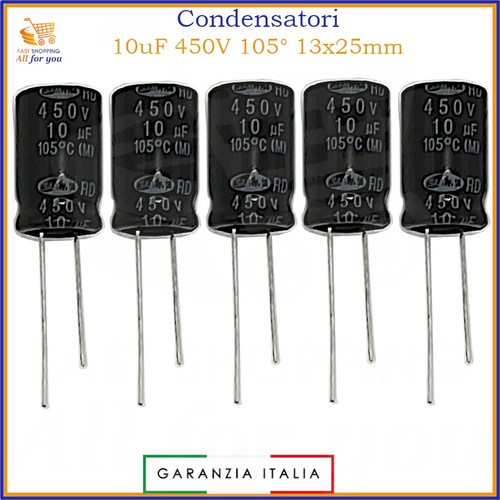 Condensatore 450v - 10, uf