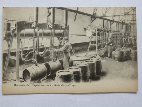 Cpa brasserie espérance - de, l'espérance