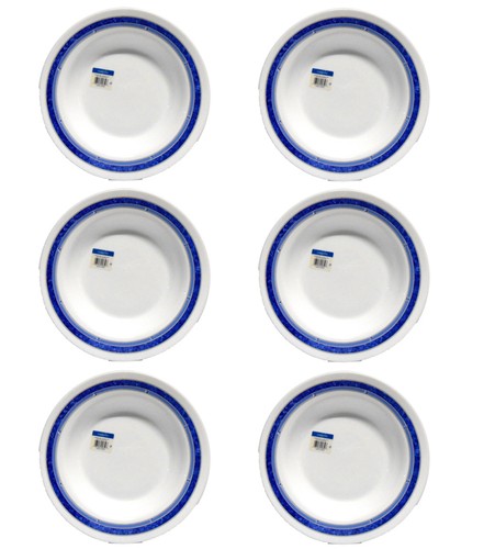 6pz piatto insalatiera - piatto,