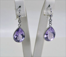 ORECCHINI IN ORO BIANCO GOCCE