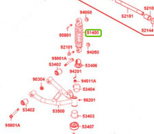 AMMORTIZZATORE ANTERIORE KYMCO
