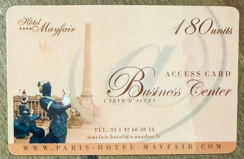 Paris mayfair carte passman - 75,