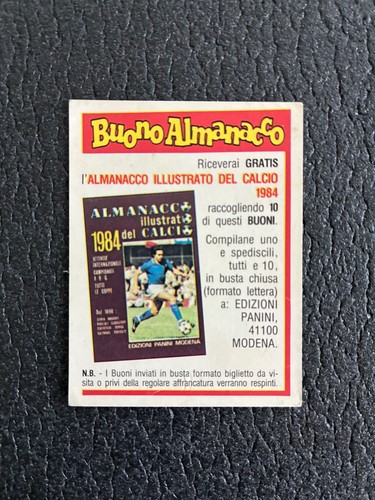 Buono almanacco figurina - buono,