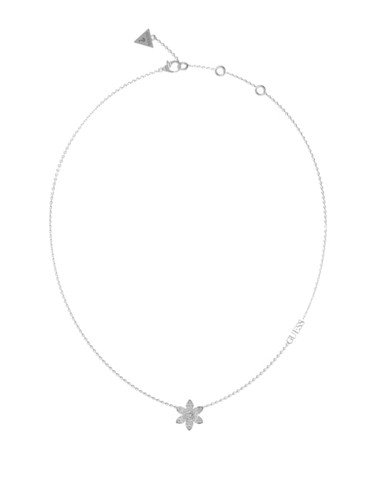 Collana guess white lotus - guess,