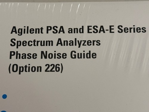 Agilent serie psa esa e - hp, esa-e