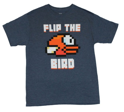 Shirt flappy bird - t-shirt, adulto