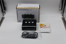 INTERFACCIA AUDIO 2x2 USB CON PREAMP MICROFONICO XENYX BEHRINGER U-PHORIA