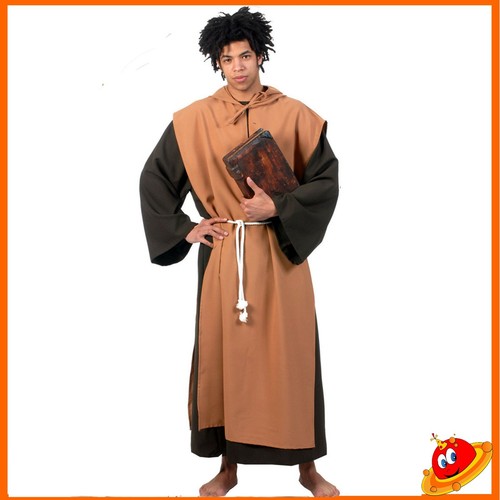 Costume uomo monaco medievale - costume,