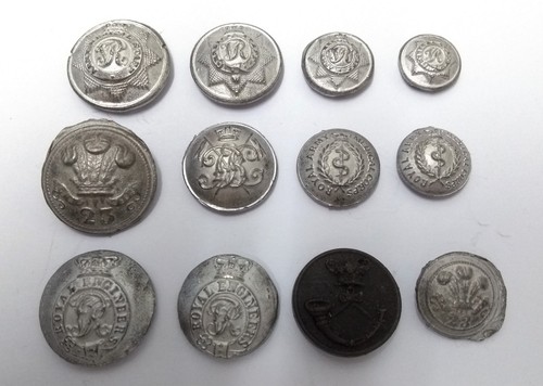Genuine issue button castings - genuine,
