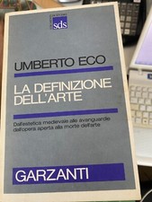 ECO, LA DEFINIZIONE DELL'ARTE