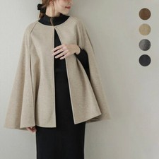 Poncho donna elegante misto