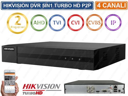Hikvision hwd 5104m dvr 5in1 - hikvision, hwd-5104m