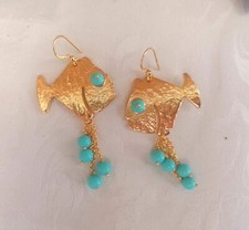 Orecchini Pesce Zama E Pasta