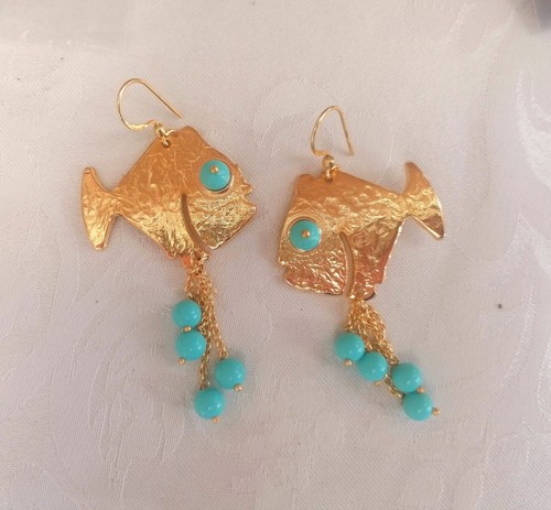 Orecchini pesce zama pasta - pesce, e