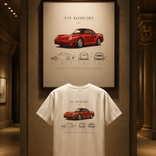 Carbon trench porsche - -, 959