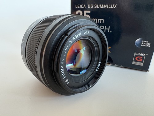 Panasonic lumix 25mm 1 - panasonic, f/1.4