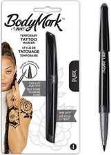 Bodymark - Penna Temporanea per Tatuaggi, Colore: Nero