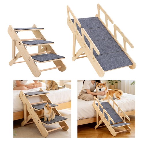 Scaletta legno per cani - scaletta, in