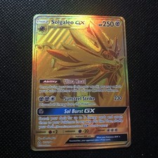 Solgaleo GX - 173/156 - Gold