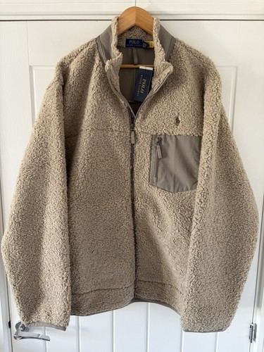 Giacca pile uomo polo ralph - giacca,