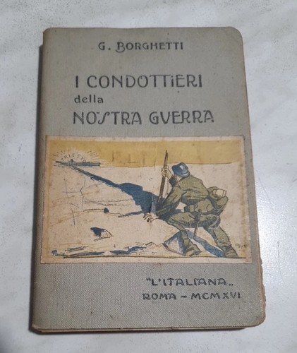 Antico libro condottieri - libro,