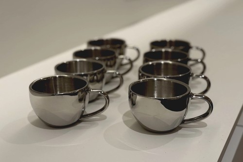 Acciaio inox once tazzine - 4,